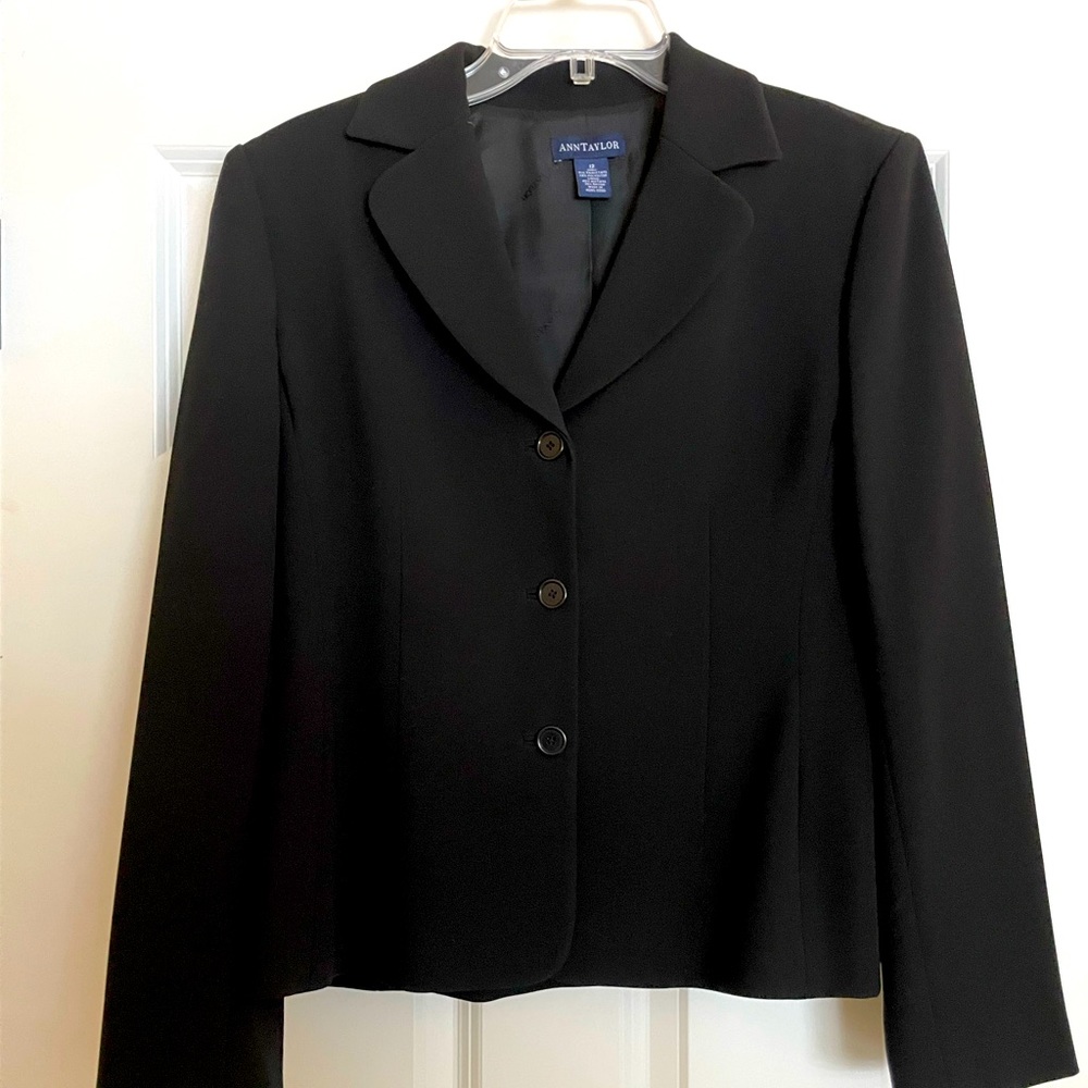 Ann Taylor Professional Blazer, Black